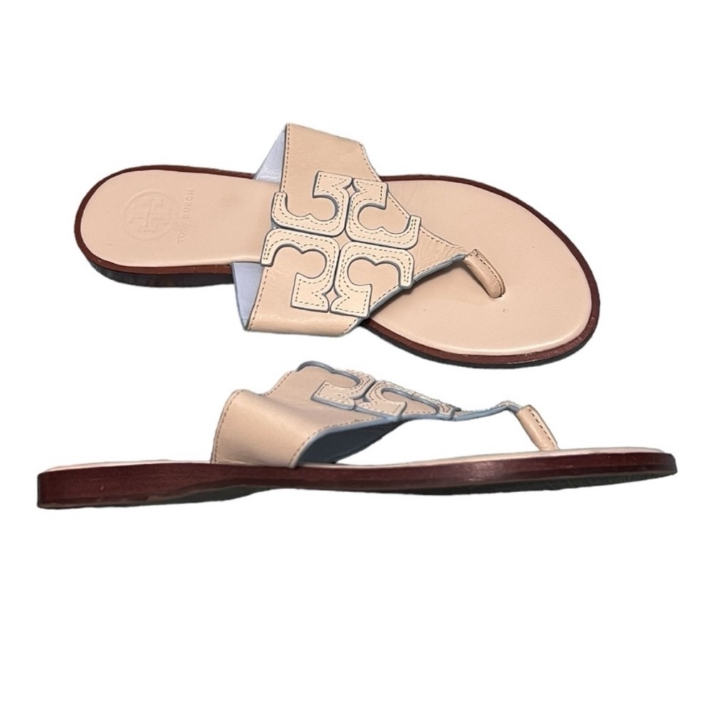 EUC Tory Burch leather sandals. Size 6.5